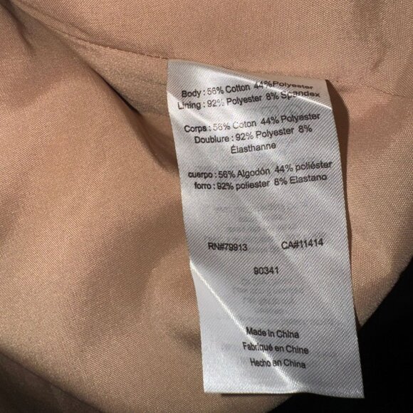 Motherhood Maternity White Lace Dress With Sheer Stripes & Short Sleeves L - Picture 4 of 12